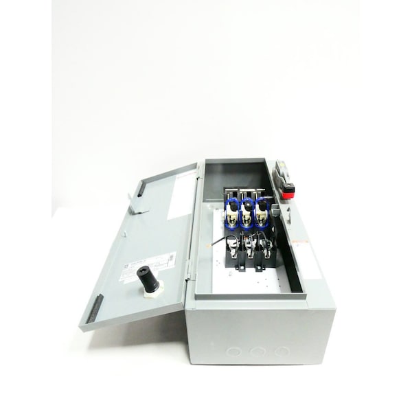 Interruptor de desconexión de fusible Square D de 3 polos y 30 amperios, 460/575V-AC - 8538SCG14V06