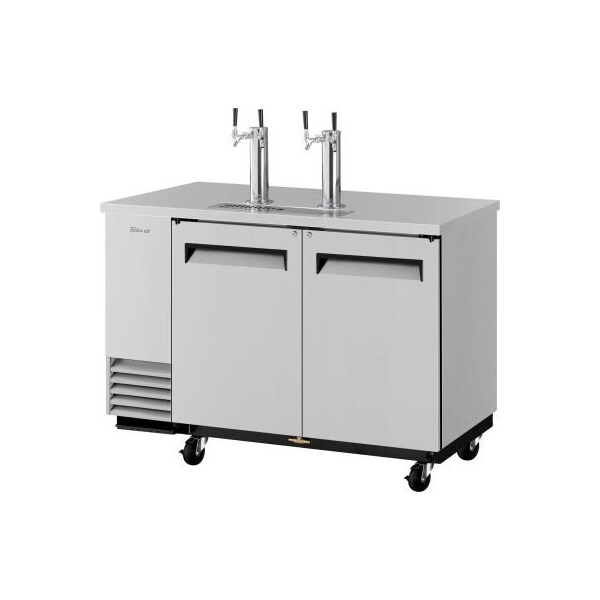 Turbo Air 2 Keg Capacity Beer Dispenser - Stainless Steel - TBD-2SDD-N6