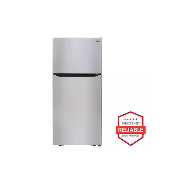 Almo Energy Star Certified 20 cu. ft. Top Freezer Refrigerator in Stainless Steel with Reversible Door - LTCS20020S