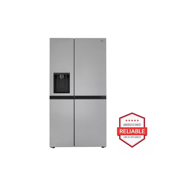 Almo 23 cu. ft. Counter-Depth Side-by-Side Refrigerator with Ice & Water Dispenser - LRSXC2306S