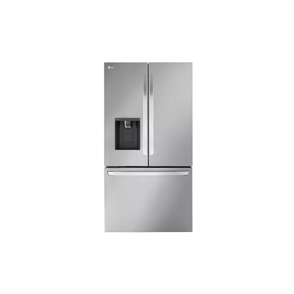 Almo 26 cu. ft. Counter Depth French Door MAX Refrigerator, Dual Ice Maker and Cool Guard Technology - LRFXC2606S