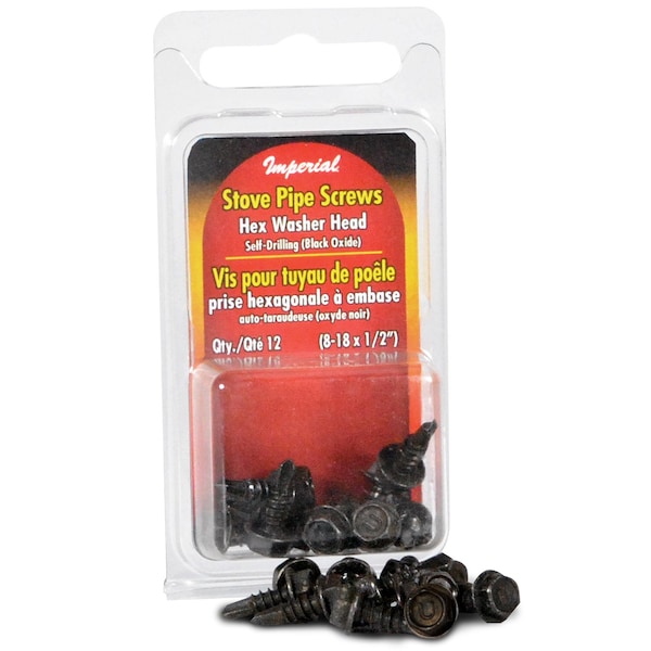 Imperial Mfg Steel Stove Pipe Screw - KK0170-B