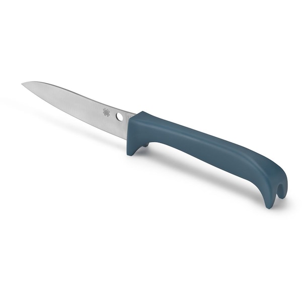 Spyderco 2024 Spyderco Reveal 12, Counter Critter Blue Plain - SPY-K21PBL