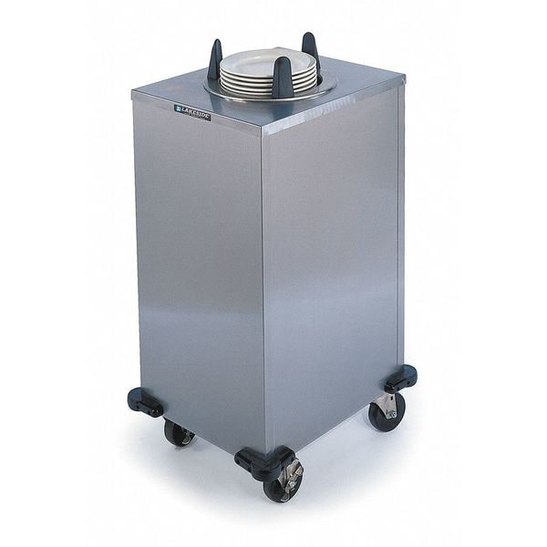 Lakeside Heated 3-Stack Plate Dispenser Cabinet; Fits Plates 8-1/4" to 9-1/8" - 6309
