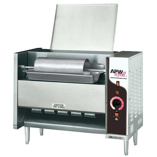 Apw Wyott 21-5/8" Stainless Steel Bun Grill Toaster - M-95-2 240V