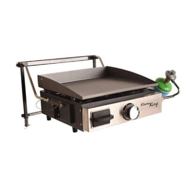 Jocosidad YSNFMHT100 Portable Propane Cast Iron Flat Top - JO3575584
