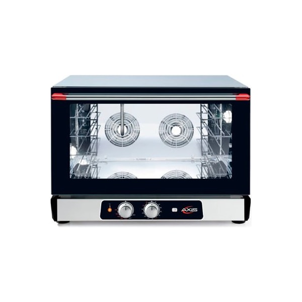 Mvp Group Axis Convection Oven, 31-1/2"W x 31-1/2"D x 24"H, 208-240V, 25.45A, 3.85 Cu Ft Cap., Manual Controls - AX-824RH