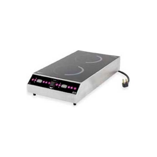 Vollrath Co VollrathÂ Professional Series Dual Hob Induction Range, , Countertop, Front To Back - 69522