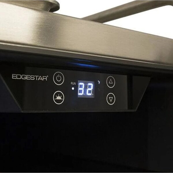 Edgestar 24 Inch Wide Outdoor Triple Tap Kegerator for Full Size Kegs with Electronic Control Panel - KC7000SSODTRIP