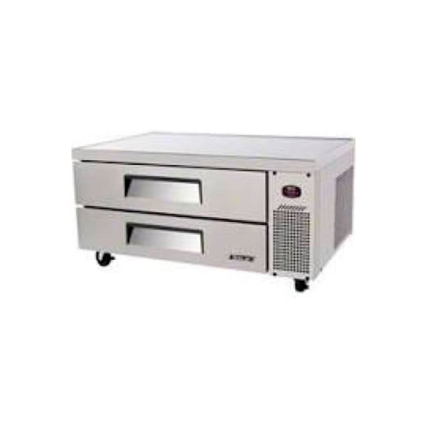 Turbo Air Turbo Air TCBE-48SDR Chef Base Refrigerator - 47-5/8"W x 32"D x 20-1/2"H - TCBE-48SDR