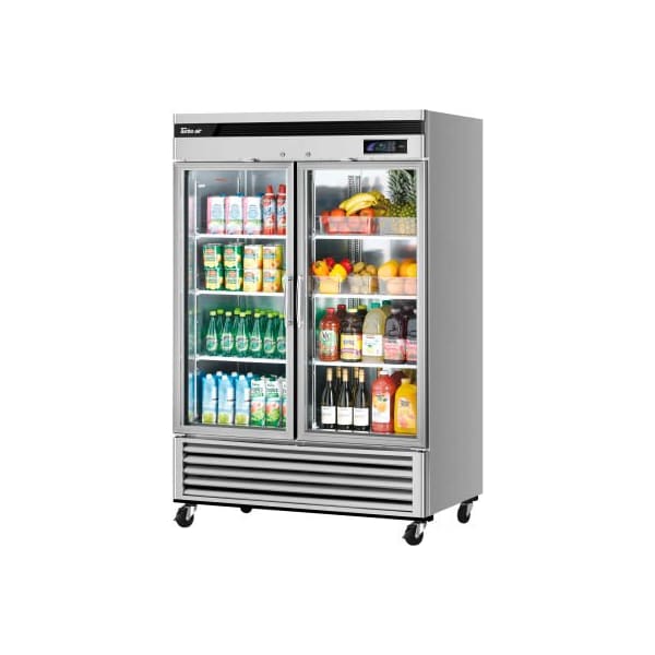 Turbo Air Turbo Air MSR-49G-2 Glass Door Refrigerator 49 Cu. Ft. Steel - TSR-49GSD-N