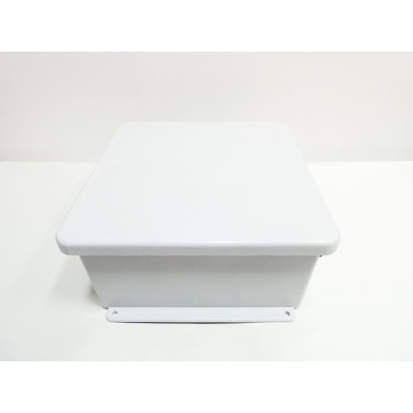 Stahlin Fiberglass Electrical Enclosures, 12 in H, 6 in D, 12 in W, Hinged - J1212HLL