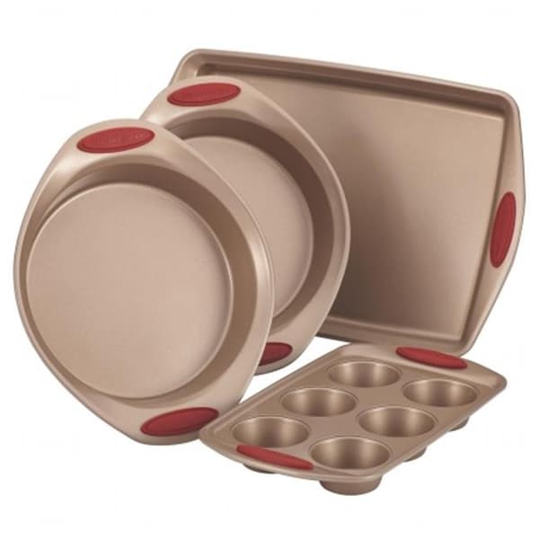 Rachael Ray Rachael Ray 52386 52386 4pc bakeware set - red - 52386