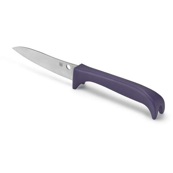 Spyderco 2024 Spyderco Reveal 12, Counter Critter Purple Plain - SPY-K21PPR
