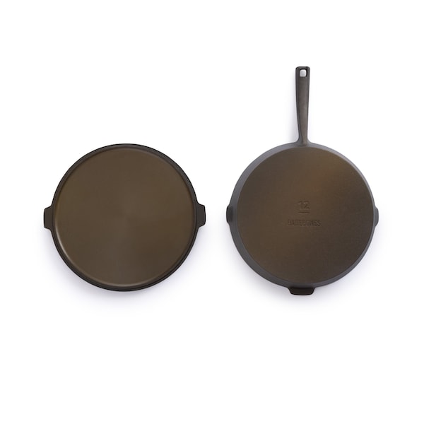 Barebones Living Barebones All-in-One Cast Iron Skillet, 12in - CKW-318