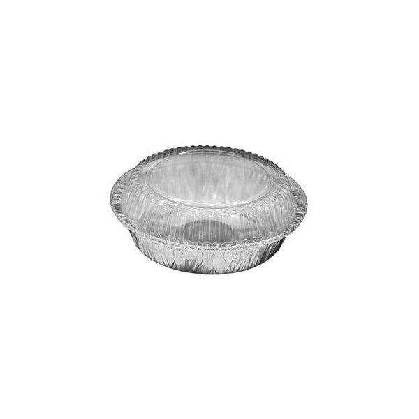 Handi-Foil Handi-Foil 7" Aluminum Round Pan With Dome Lid Combo, PK250 - 2047-25-250WDL