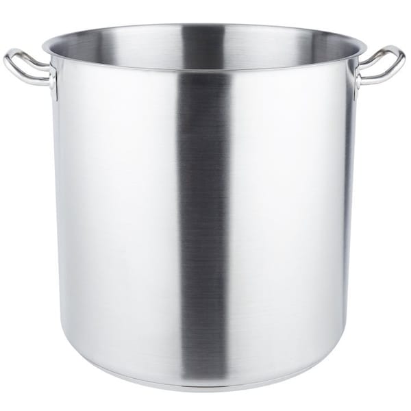 Vollrath Co Vollrath® Optio Stock Pot, 3513, 15-7/8" Depth, 18 Gauge, With Cover - 3513