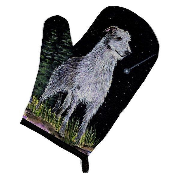 Carolines Treasures Starry Night Scottish Deerhound Oven Mitt - SS8493OVMT
