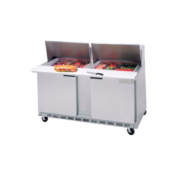 Beverage-Air Food Prep Tables SPE60 Elite Series Mega Top, 60"W - - SPE60HC-18M