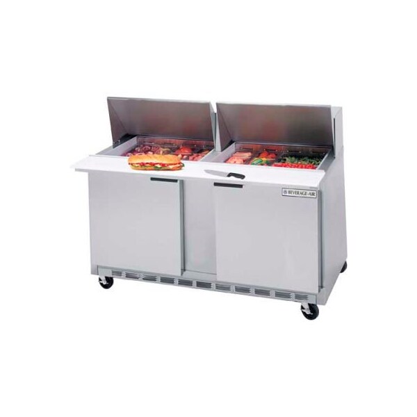 Beverage-Air Beverage AirÂ Food Prep Tables Spe60 Elite Series Mega Top, 60"W - SPE60HC-12M