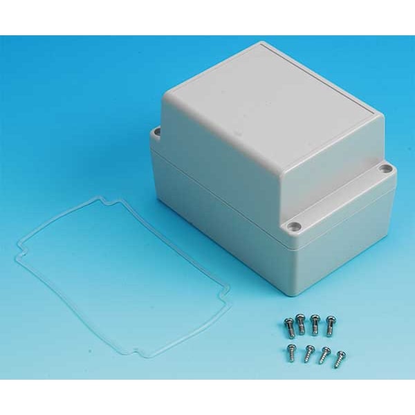 Box Enclosures polycarbonate Electrical Enclosures, 4.9 in H, 3.4 in D, 3.4 in W, NEMA 4X - BEN-40P