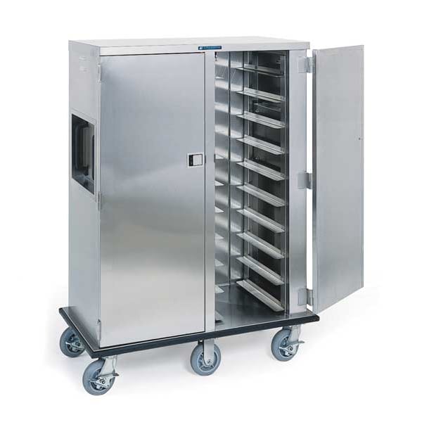 Lakeside Stainless Steel Premier Series 20 Tray Delivery Cart; 1 Tray per Ledge - 6920