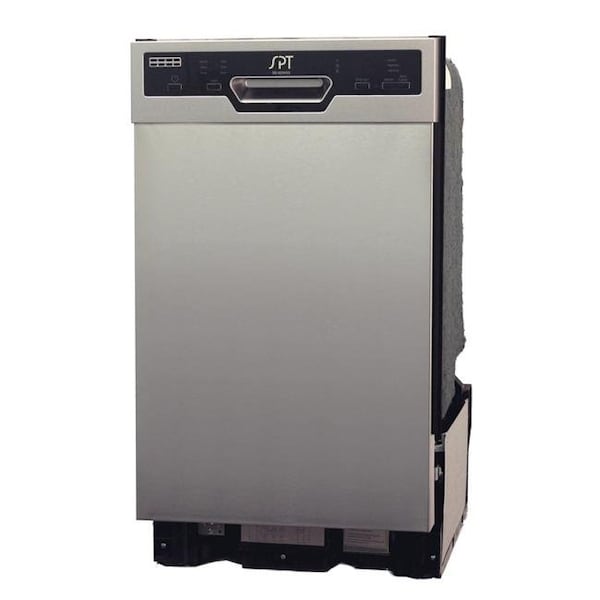 Spt SPT SD-9254SSA Energy Star 18 in. Built-In Dishwasher with Heated Drying & Stainless - SD-9254SSA