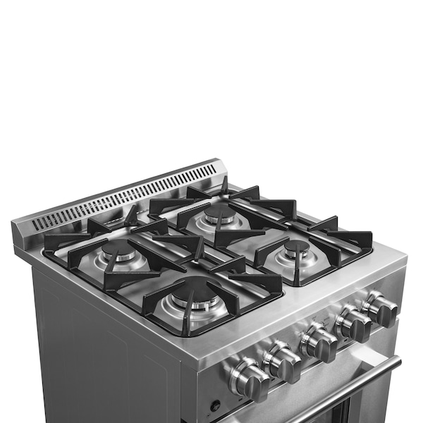Forno Breno 24In. Freestanding Gas Range - FFSGS6272-24