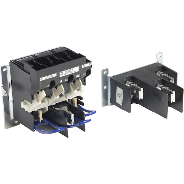 Interruptor de desconexión montado en brida con fusible Square D, 100 A, 600V CA - 9422TEF10C