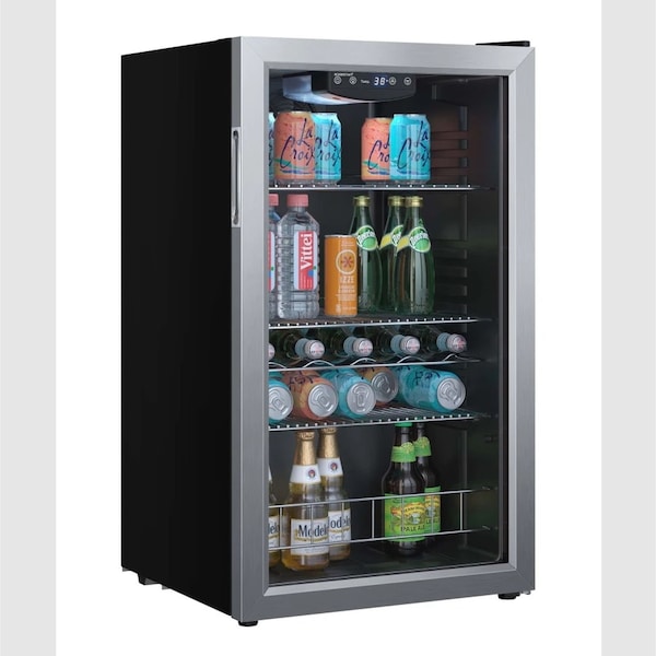 Edgestar 19 Inch Wide 105 Can Capacity Extreme Cool Beverage Center - BWC121SS