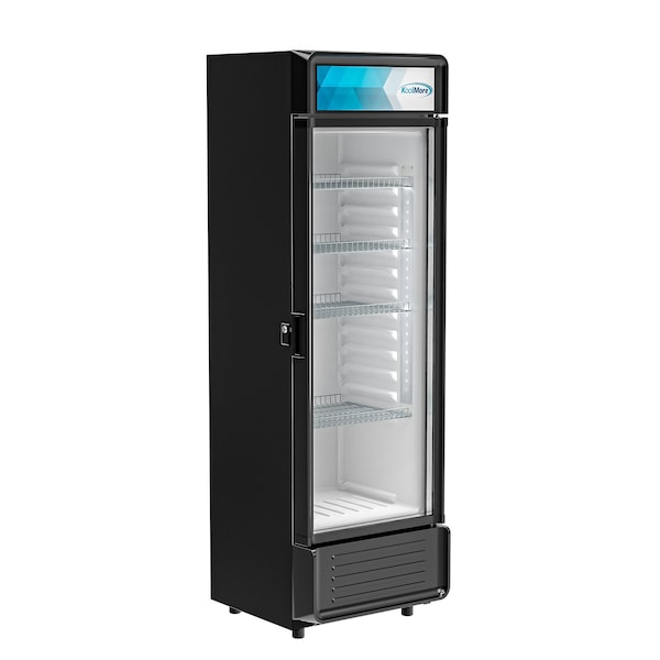 Koolmore Commercial 1 Glass Door Display Upright Beverage Refrigerator Cooler Merchandiser - MDR-9CP