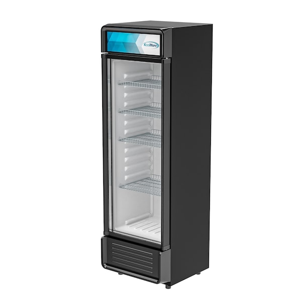 Koolmore Commercial 1 Glass Door Display Upright Beverage Refrigerator Cooler Merchandiser - MDR-9CP