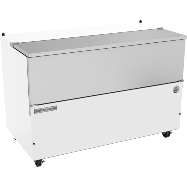 Beverage-Air Milk Cooler, Cold Wall, White, 22.63 cu. ft., Single Access - SM58HC-W
