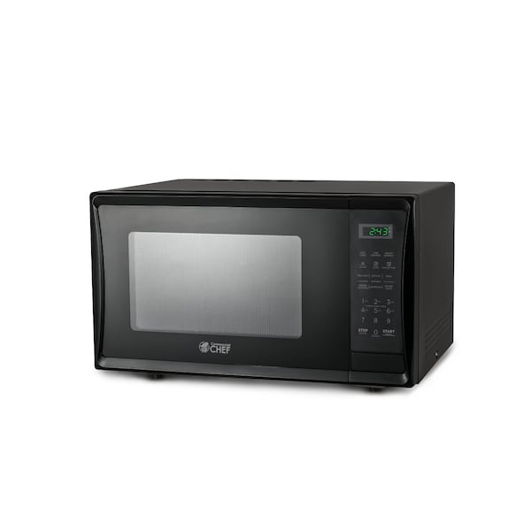 Commercial Chef 1000 - Watt Countertop Microwave Oven - CHM11MB