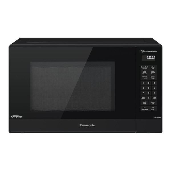 Panasonic 1.2 cu. ft. Microwave Oven with Cyclonic Wave Inventer, Black - PA15263