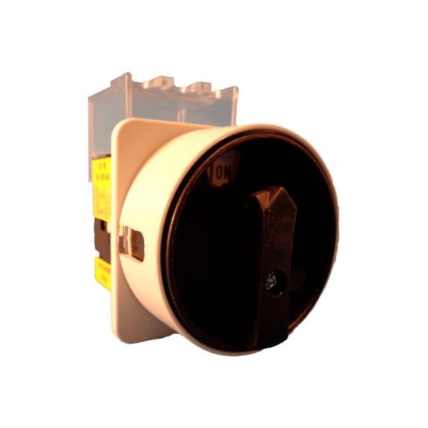 Springer Controls Co Springer Controls/MERZ, 125A, 3 Polos, Interruptor de desconexión, Negro/Gris, Montaje frontal, Con llave - ML3-125-AB3