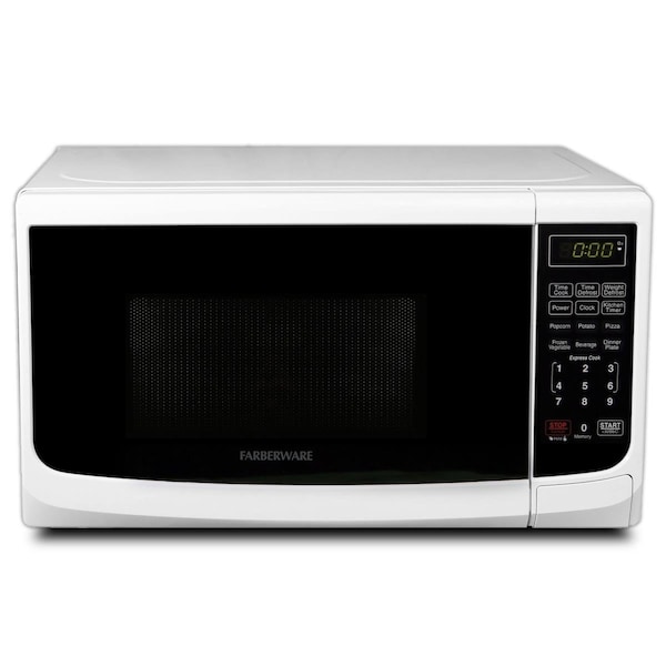 Farberware 0.7 cu. ft. 700W Classic Microwave Oven, White - FMO07ABTWHA