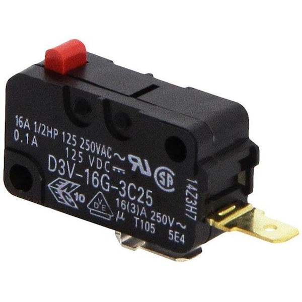 Ge General Electric GEHWB24X829 Secondary Door Switch for Microwave - GEHWB24X829