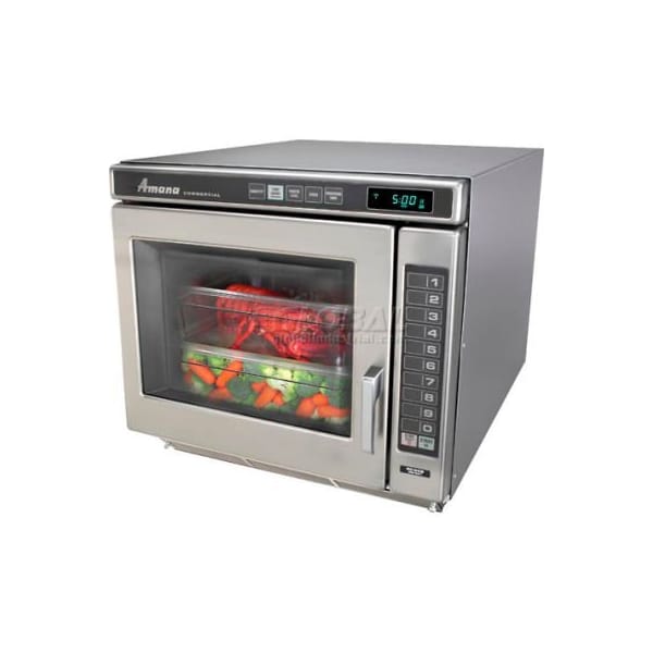Amana Amana® RC30S2, Commercial Microwave, 1.0 Cu. Ft., 3000 Watt, Keypad Control - RC30S2