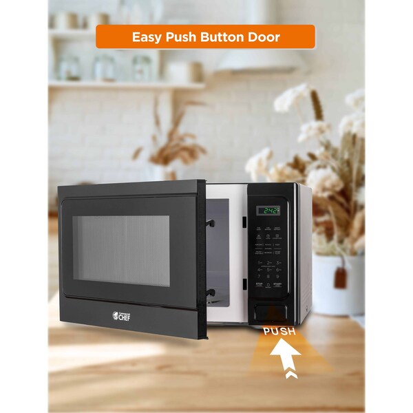 Commercial Chef 1.3 cu ft. 1000 - Watt Countertop Microwave Oven - CHM13MB6