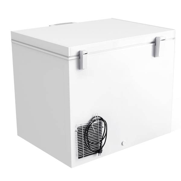 Koolmore Commercial Deep Chest Freezer with Wire Basket, 10 cu. ft. Compact Food and Meat Storage - SCF-9C