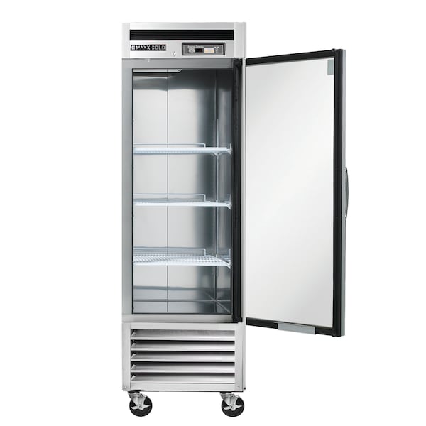 Maxx Cold Freezer 23 cu.ft., Commercial Upright, Stainless Steel - MCF-23FD
