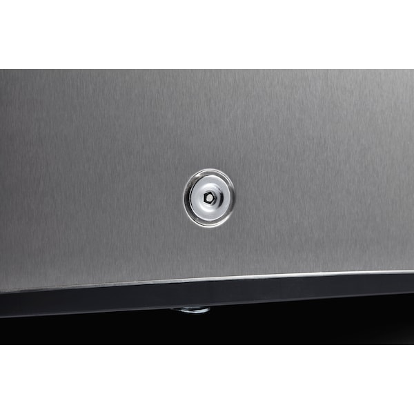 Whynter 1.1 cu. ft. Energy Star Upright Freezer with Lock, Stainless Steel - CUF-112SS