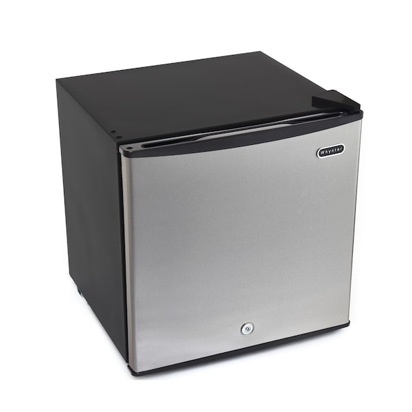 Whynter 1.1 cu. ft. Energy Star Upright Freezer with Lock, Stainless Steel - CUF-112SS