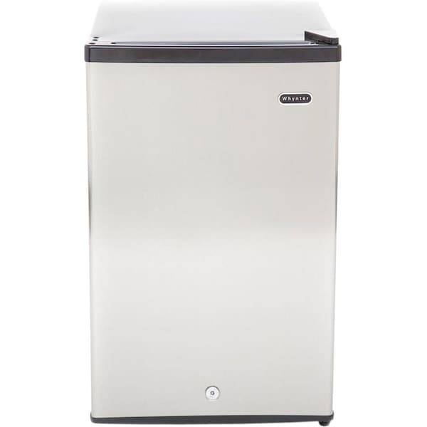 Whynter 2.1 cu. ft. Energy Star Stainless Steel Upright Freezer with Lock - CUF-210SS