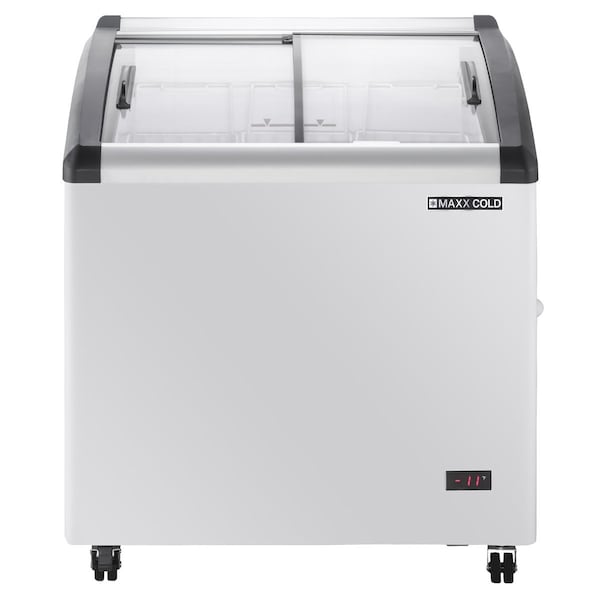 Maxx Cold Chest Freezer Display, Curved Top 4.87 CUFT - MXF32CHC-3