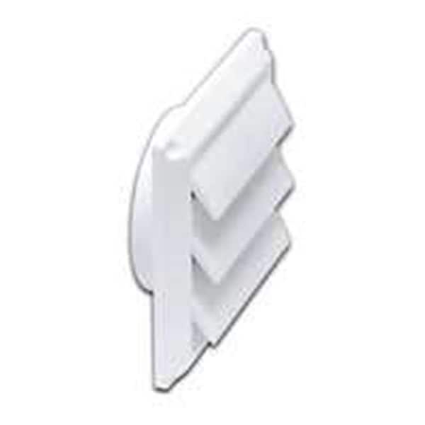 Lambro Industries Inc Lambro Industries 2676W Dryer Vent Hood - 4 In. White - 6987432
