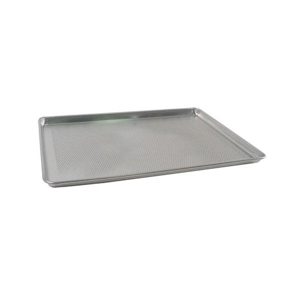 Winco Full Size 18 Gauge Perforated Aluminum Sheet Pan - ALXP-1826P