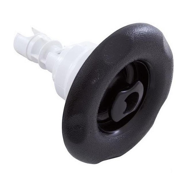 Waterway Waterway 212-8141 4 in. Poly Storm Rotating Smooth 5-Scalloped Jet Internal; Black - 212-8141