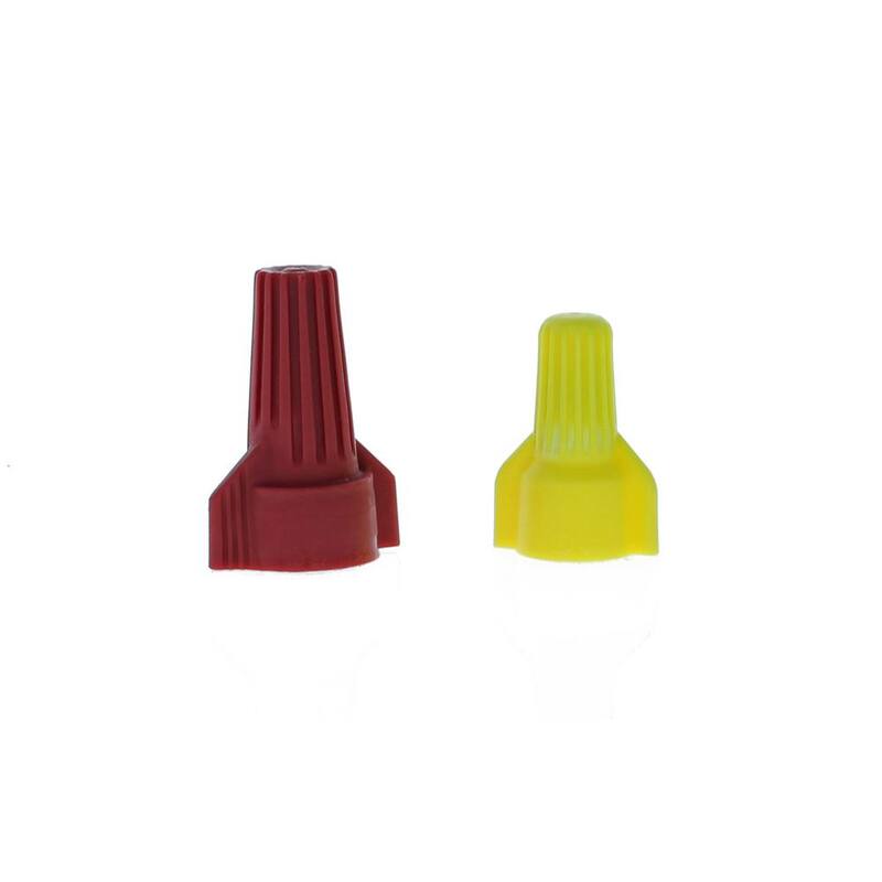 Conectores de alambre rojo y amarillo surtidos IDEAL WingTwist (paquete de 150) - 30-5152J